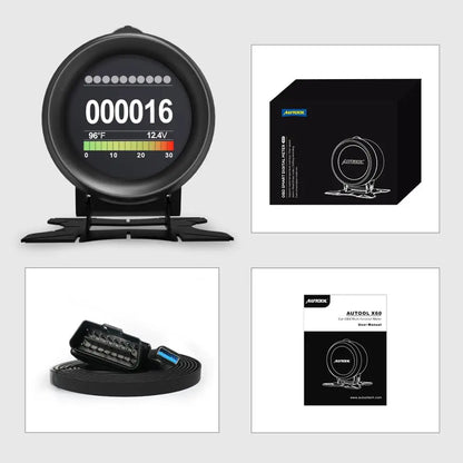 X60 HUD Head Up Display Car Speedmeter