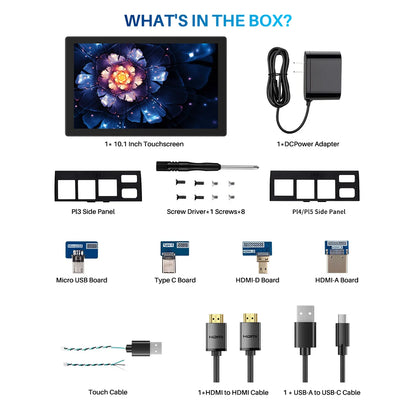 10.1 inch Raspberry Pi Touch Screen Monitor