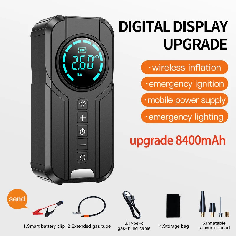 Car Jump Starter Emergency Air Pump