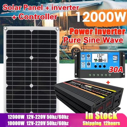 10000W 12000W Solar Panel Kit