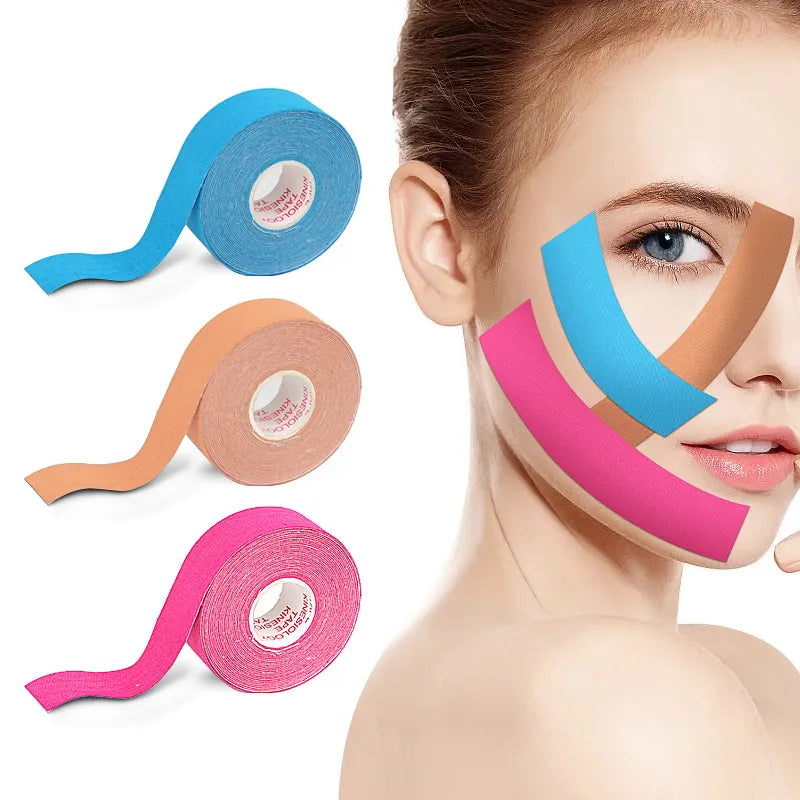 Face V Line Neck Eyes Lifting Kinesiology Tape