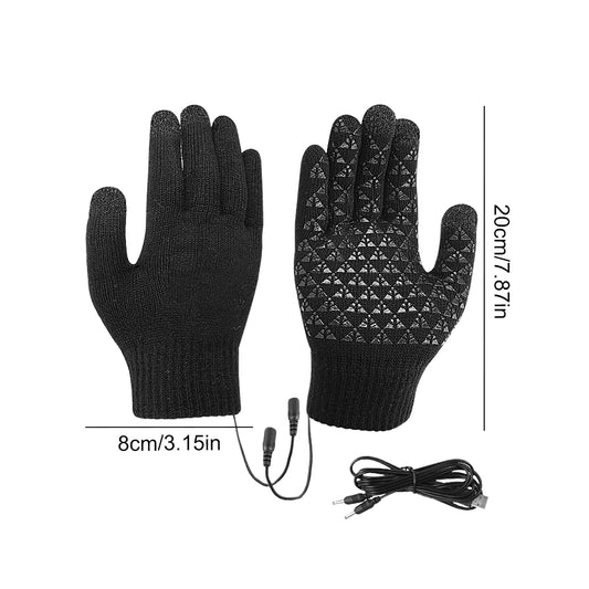 Heated USB Winter Gloves