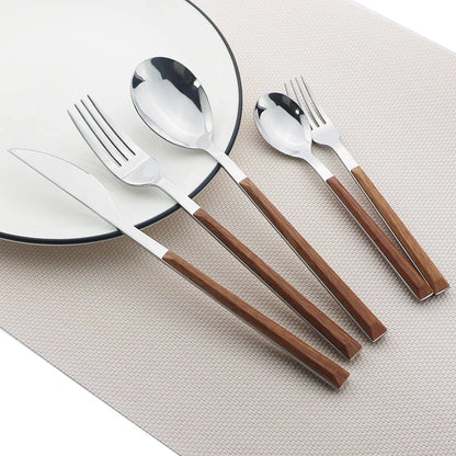 Tableware Set 304 Stainless Steel Korean Cutlery Set