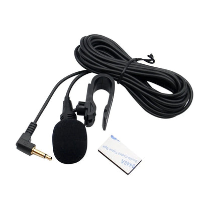 3.5mm Clip Jack Plug Car Audio Microphone