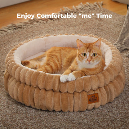 Washable Round Dog Bed