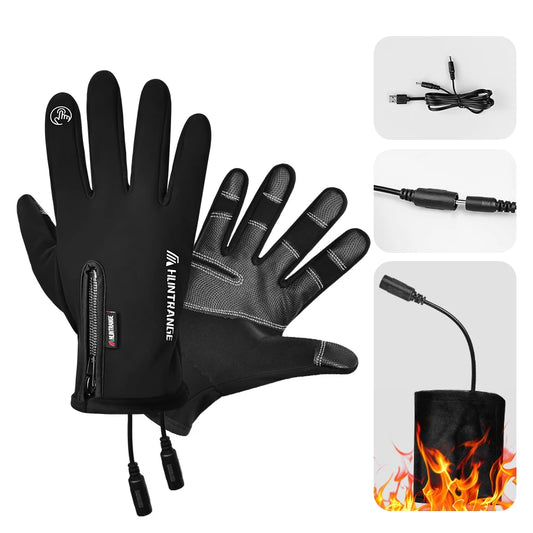 Heated USB Cycling Gloves