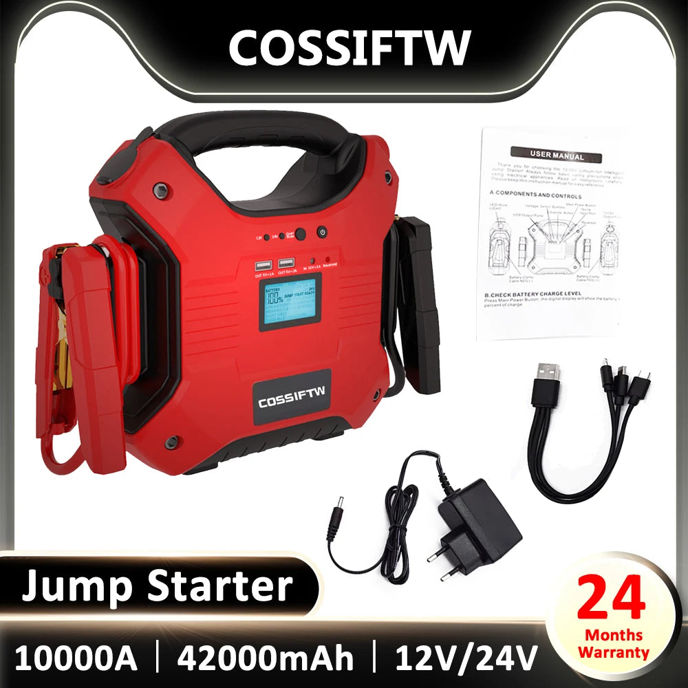 10000A Car Jump Starter Power Bank
