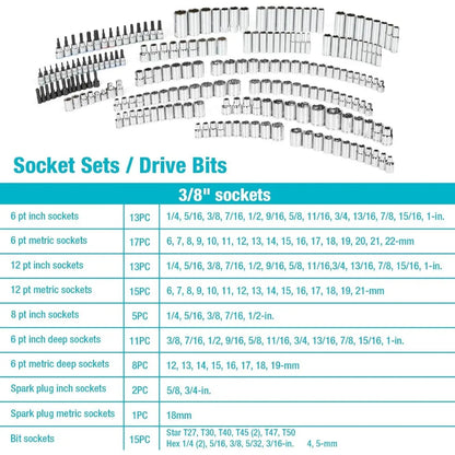 497-Piece Mechanics Tool Set