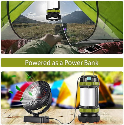 3000mAh Rechargeable Hiking Lantern Light