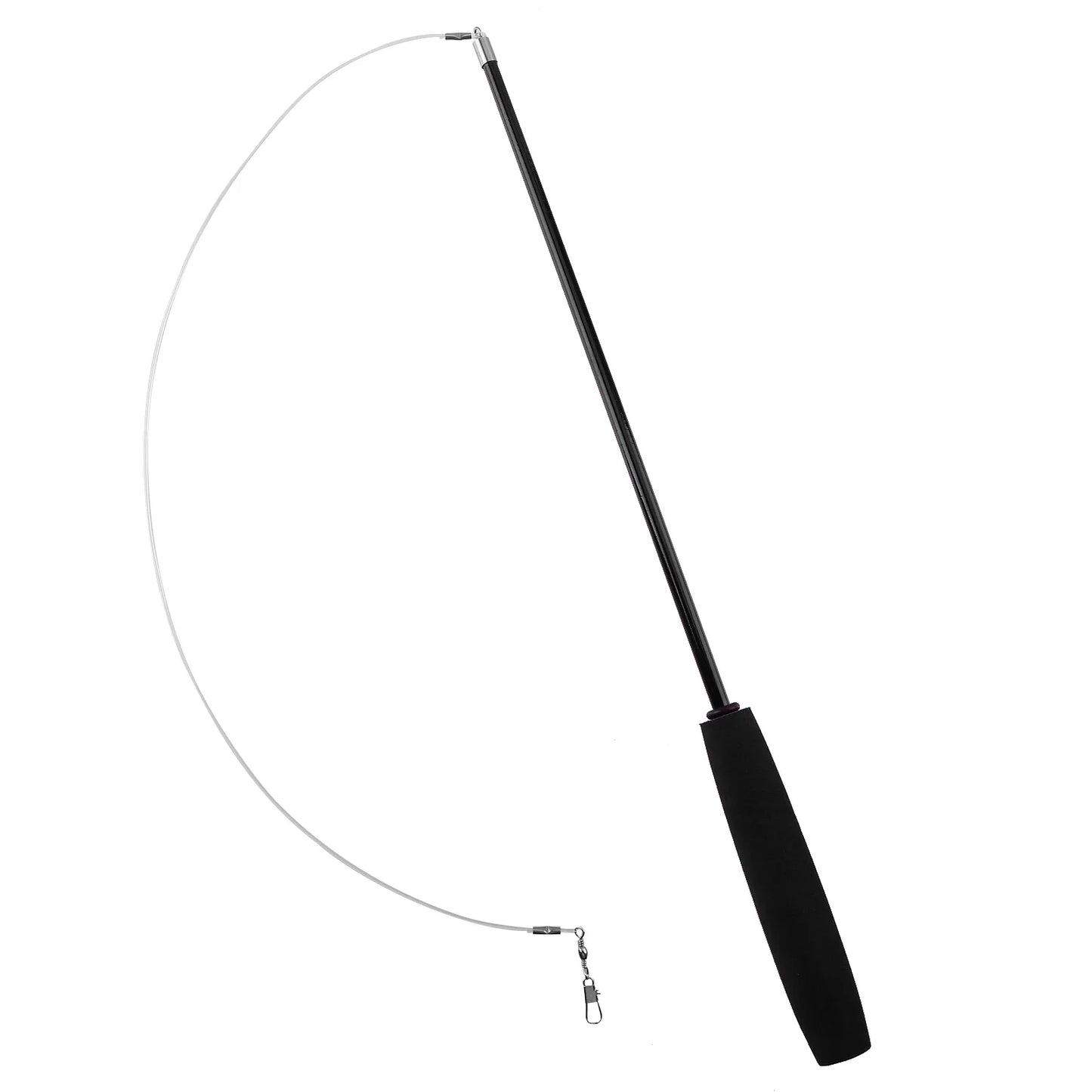 Cat Teaser Wands Three-section Telescopic Fishing Pole  Toys