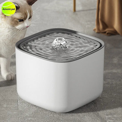 3L Cat Water Fountain Auto Recirculate Filter