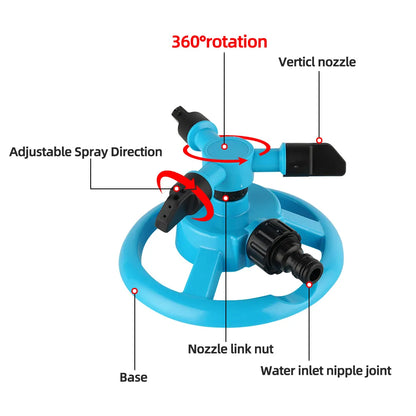 Automatic Garden Lawn Water Sprinklers