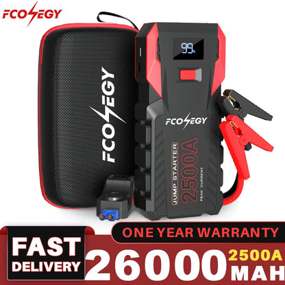 Car Battery 2500A Jump Starter