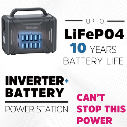 320Wh/300W 100Ah LiFePO4 Battery Portable Power Station