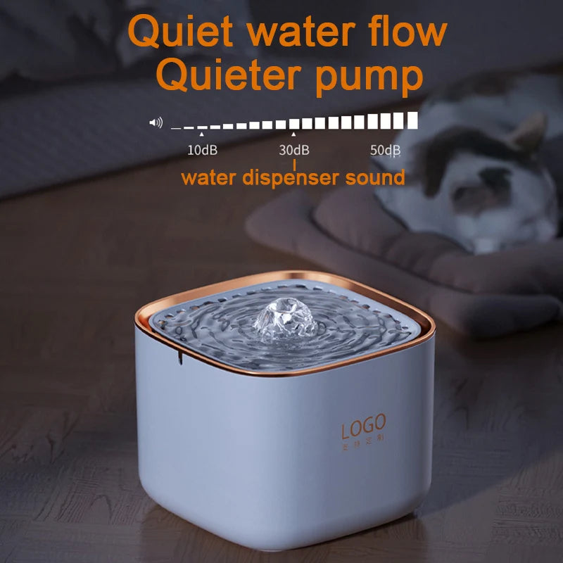 Cat Automatic Water Fountain With Filter