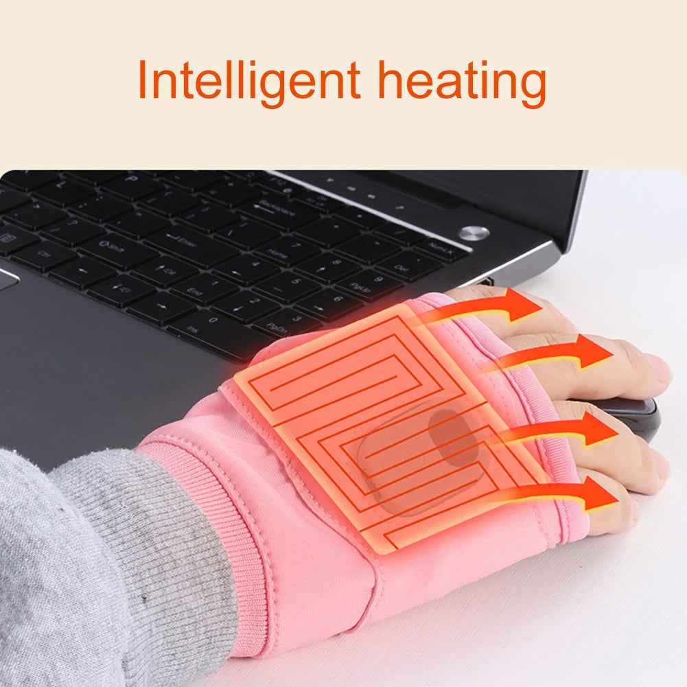 Heated USB Winter Gloves