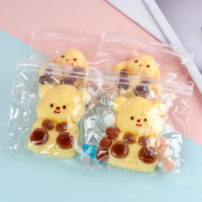 1-Pack - Squeezable Bear - Stress Relief Toy - Super Soft Squeezable Toy - Stress Relief Essential