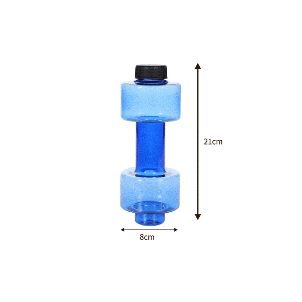 4 Colors Dumbbell Sports Water Bottles