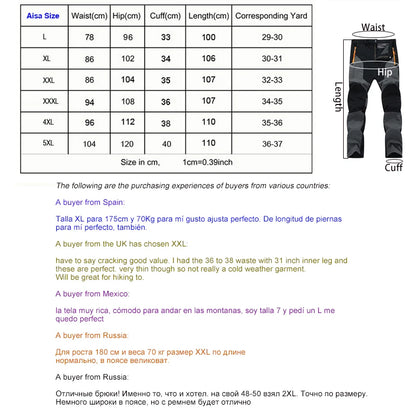 Men Summer Hiking Pants