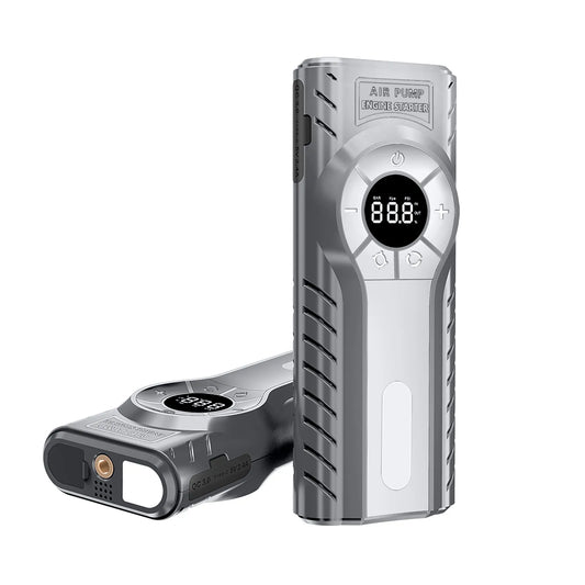 4 In 1 Car Jump Starter Power Bank With Air Compressor