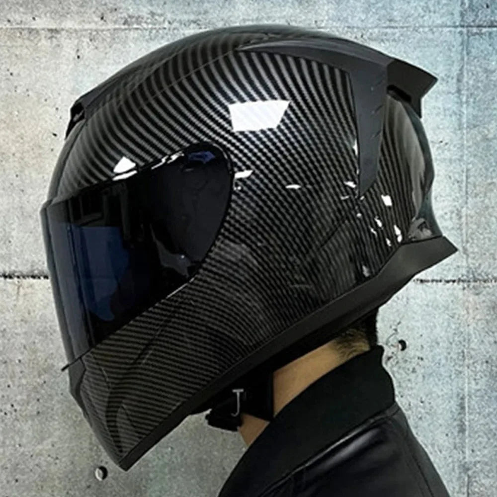 Carbon Fiber Motorcycle Helmet