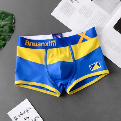 Breathable Cotton Men's Boxer Shorts