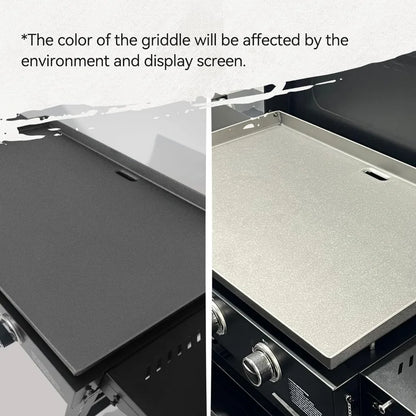 35-Inch Flat Top Griddle with Polyester Oxford Cover