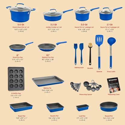 23 Piece Cookware Set