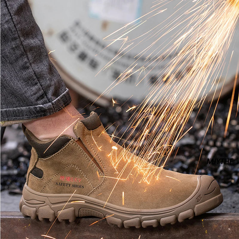 Men Wear-resistant Work Boots