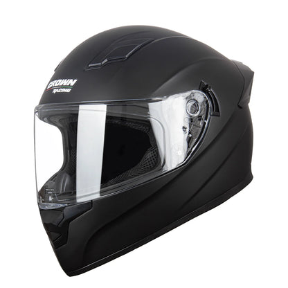 Full Face Motorcycle Helmet - Dual Lens DOT Certified All-Season Helmet