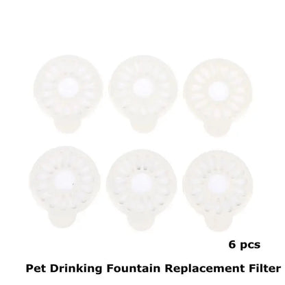 6PCS Cat Drinking Fountain Replacement Filter