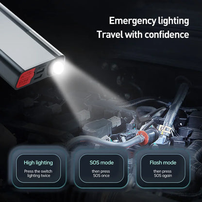 16000mAh Car Jump Starter 1200A Portable Charger