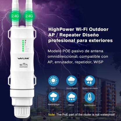 High Power 300Mbps Wireless Wifi Router