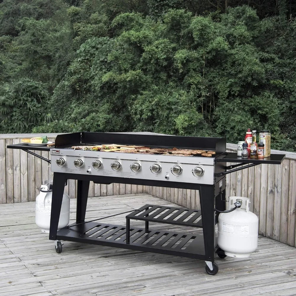 Gourmet 8-Burner Gas Grill