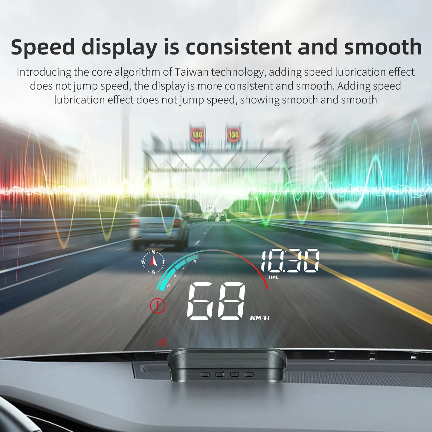 HUD GPS Universal Multi-functions Heap up Display M22 Speedometer