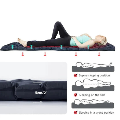 Outdoor Camping Inflatable Sleeping Pad