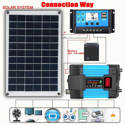 600W Solar Panel  System