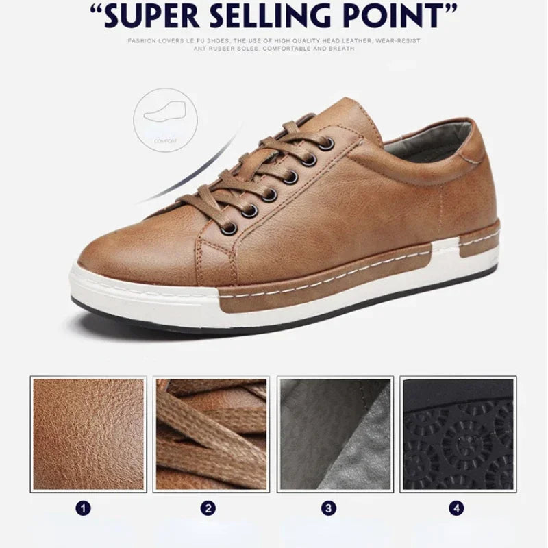 Comfortable Leather Men Shoes