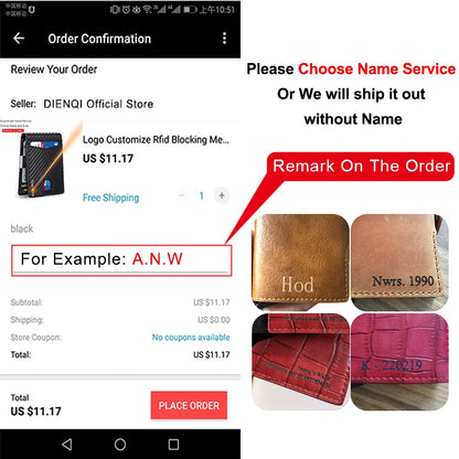 Slim Card Holder Wallet