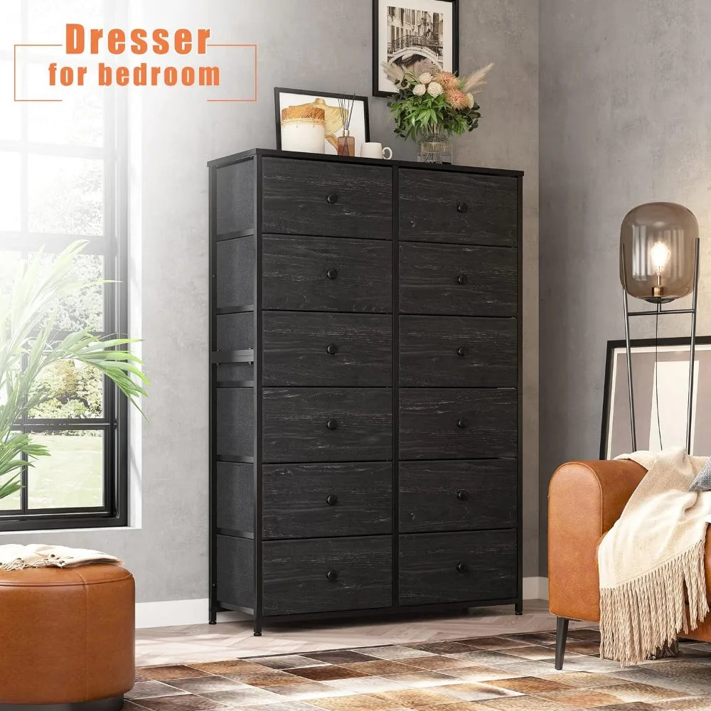 12-Drawer Bedroom Dresser