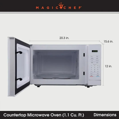 1000 Watt Compact Small Microwave Oven