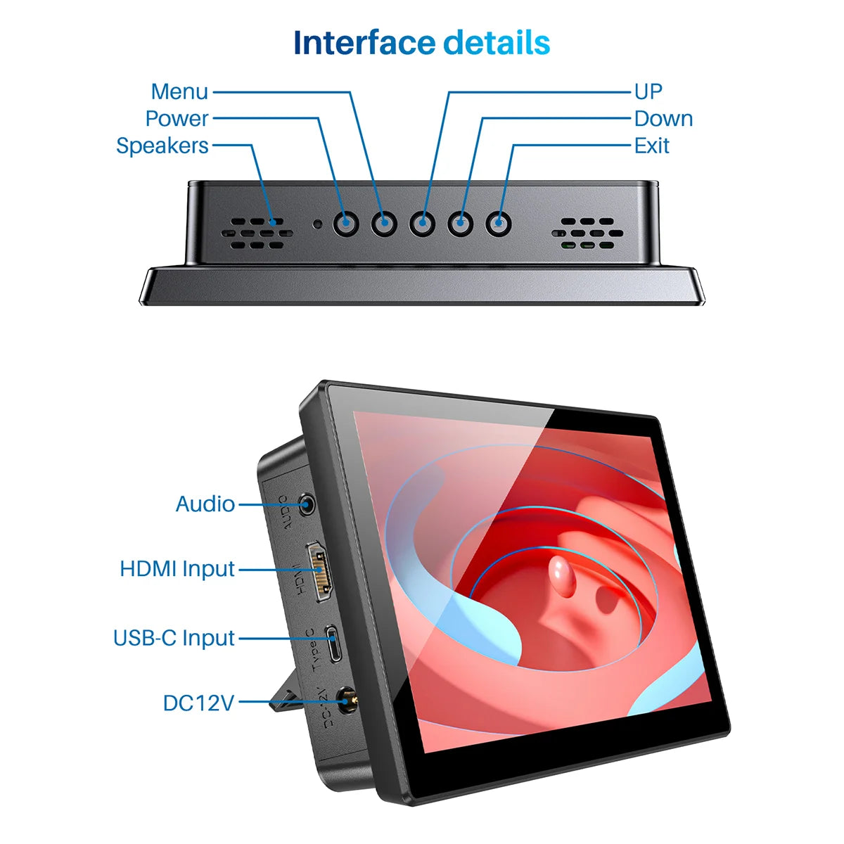 7 inch Touch Screen Monitor