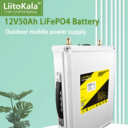 1-2PCS Motor Boat solar light  Lifepo4 Battery