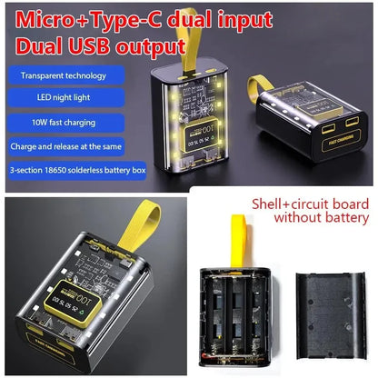 18650 Power Bank Cases