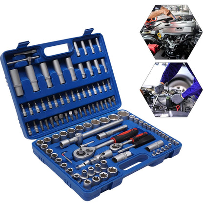 94Pcs/108Pcs Multifunction Car Repair Socket Kit