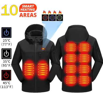 Heated Winter Motorcycle Jacket