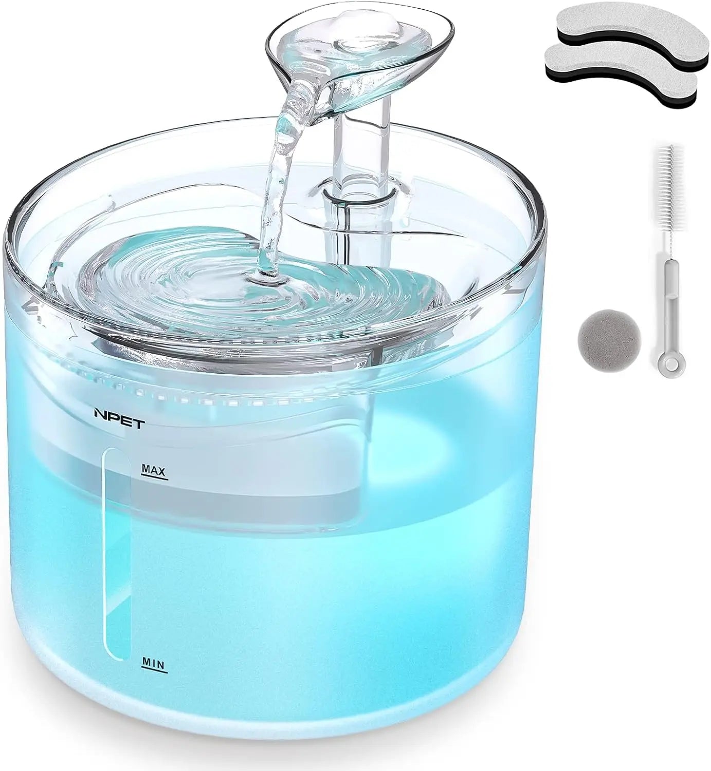 Cat Water Fountain, 54oz/1.6L