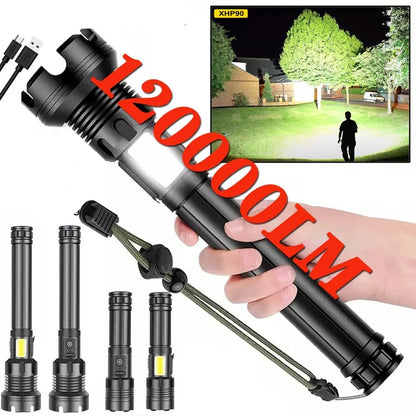 Rechargeable Super Bright Tactical Flashlight