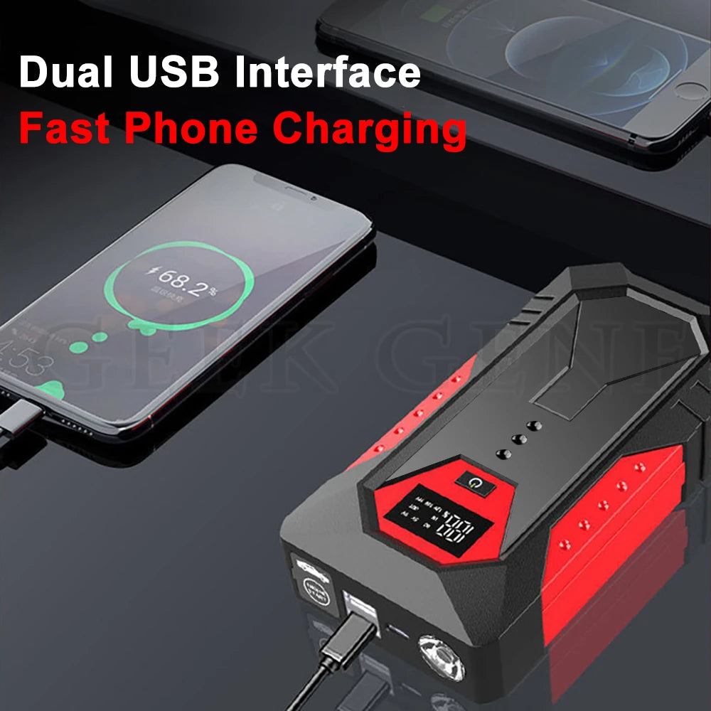 18000mAh Power Bank Portable Car Jump Starter