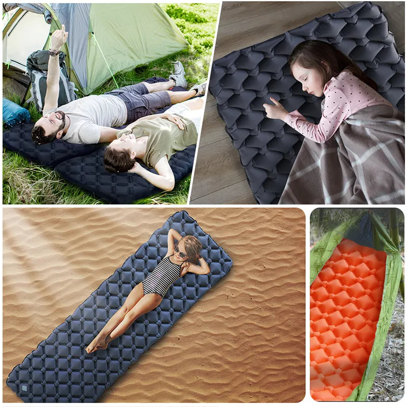 Outdoor Camping Inflatable Sleeping Pad